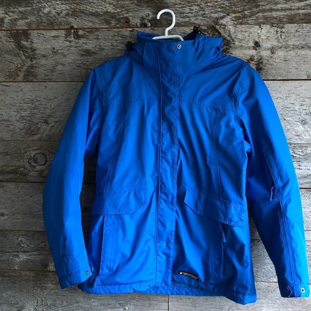 𝅺MISTY Mountain Technical Outerwear Blue Jacket Size Small
